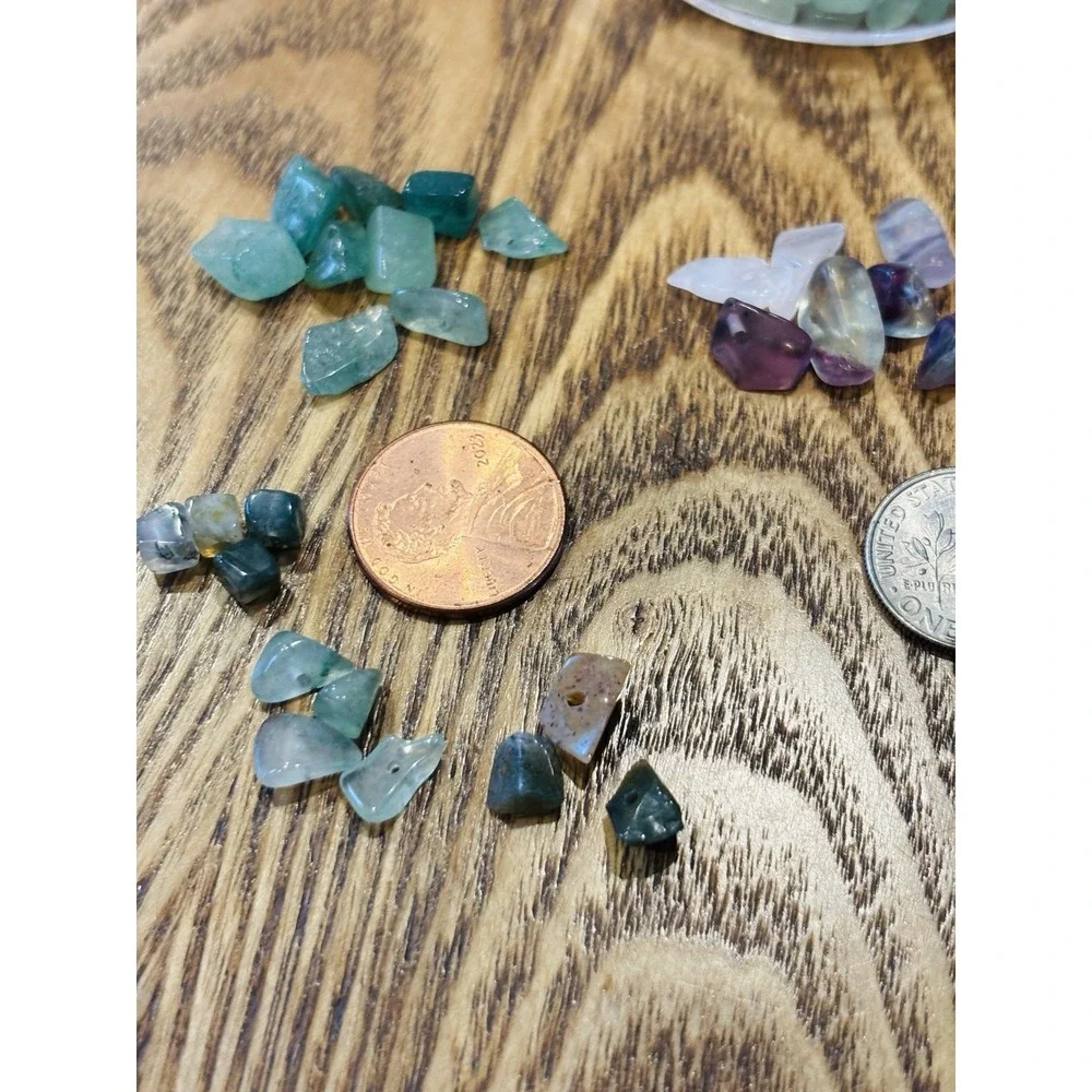 Assorted Natural Stone Beads for Jewelry Making - Mixed Bulk Semi Precious